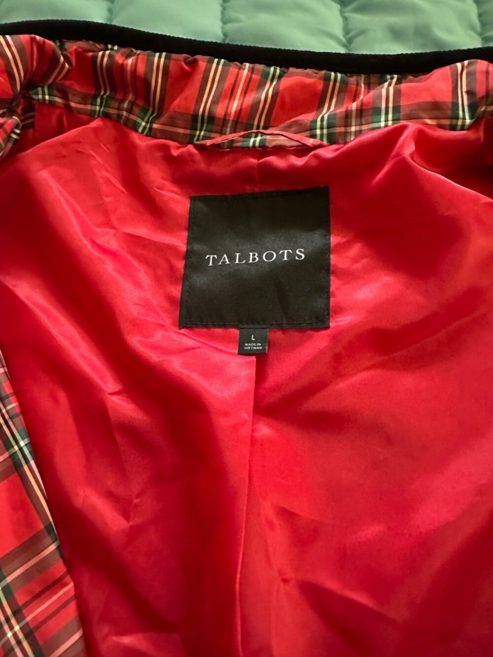 Talbots Plaid Jacket - Picture 5 of 5